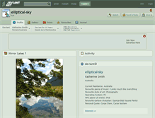 Tablet Screenshot of elliptical-sky.deviantart.com