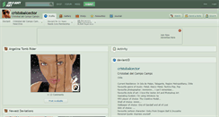 Desktop Screenshot of cristobalcector.deviantart.com