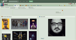 Desktop Screenshot of dvan7.deviantart.com