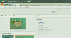 Desktop Screenshot of cwanderson.deviantart.com