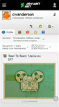 Mobile Screenshot of cwanderson.deviantart.com