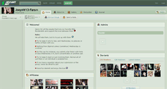 Desktop Screenshot of joeyxw13-fans.deviantart.com