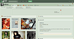 Desktop Screenshot of kathsun.deviantart.com
