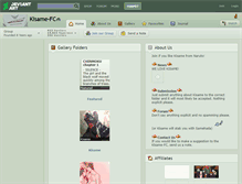 Tablet Screenshot of kisame-fc.deviantart.com
