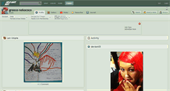 Desktop Screenshot of greece-nekococo.deviantart.com