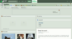 Desktop Screenshot of moufette.deviantart.com