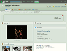 Tablet Screenshot of nataliamphotography.deviantart.com