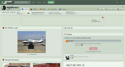 Desktop Screenshot of nightraven1.deviantart.com