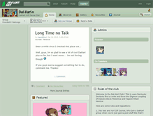 Tablet Screenshot of dai-kari.deviantart.com
