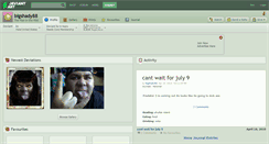 Desktop Screenshot of bigshady88.deviantart.com