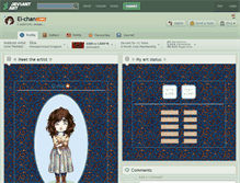 Tablet Screenshot of el-chan.deviantart.com