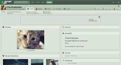 Desktop Screenshot of criss-production.deviantart.com