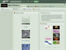 Tablet Screenshot of macro-flowers.deviantart.com