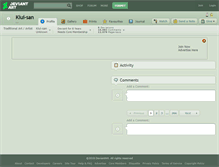 Tablet Screenshot of kiui-san.deviantart.com