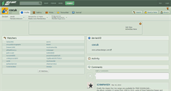 Desktop Screenshot of cocuk.deviantart.com