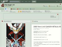 Tablet Screenshot of fma-fangirl-101.deviantart.com