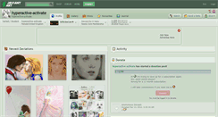 Desktop Screenshot of hyperactive-activate.deviantart.com