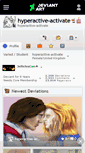 Mobile Screenshot of hyperactive-activate.deviantart.com