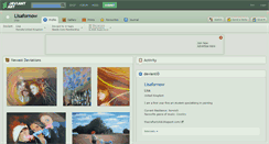 Desktop Screenshot of lisafornow.deviantart.com