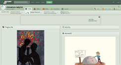 Desktop Screenshot of cinnamon-lady24.deviantart.com
