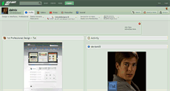 Desktop Screenshot of dainix.deviantart.com