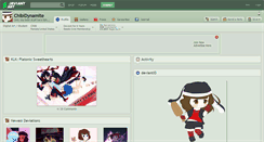 Desktop Screenshot of chibidynamite.deviantart.com