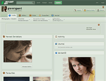 Tablet Screenshot of graversgaard.deviantart.com