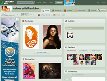 Tablet Screenshot of aishwaryaraifanclub.deviantart.com