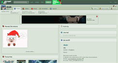 Desktop Screenshot of akuix.deviantart.com