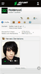 Mobile Screenshot of holdenxxc.deviantart.com
