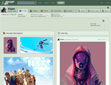 Tablet Screenshot of kisam.deviantart.com