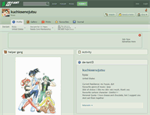 Tablet Screenshot of kuchiosenojutsu.deviantart.com