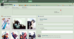 Desktop Screenshot of nezumi-okami.deviantart.com