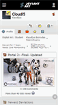 Mobile Screenshot of cloudi5.deviantart.com