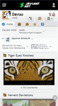 Mobile Screenshot of davuu.deviantart.com