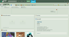 Desktop Screenshot of angels-lips.deviantart.com