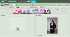 Desktop Screenshot of anjutkacz.deviantart.com