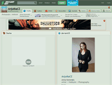 Tablet Screenshot of anjutkacz.deviantart.com