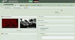 Desktop Screenshot of lonelyanarchist.deviantart.com