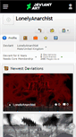 Mobile Screenshot of lonelyanarchist.deviantart.com
