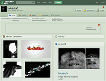 Tablet Screenshot of h4kinhoo.deviantart.com