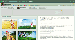 Desktop Screenshot of malindachan.deviantart.com