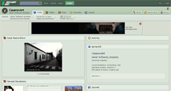Desktop Screenshot of casanovart.deviantart.com