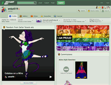 Tablet Screenshot of enkeli19.deviantart.com