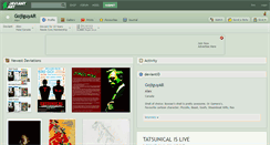 Desktop Screenshot of gojiguyar.deviantart.com