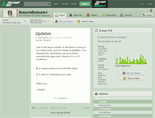 Tablet Screenshot of byazurabyazura.deviantart.com