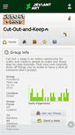 Mobile Screenshot of cut-out-and-keep.deviantart.com