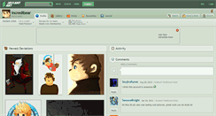 Desktop Screenshot of incredibear.deviantart.com