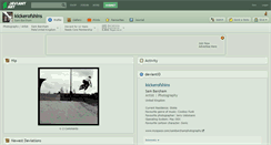 Desktop Screenshot of kickerofshins.deviantart.com