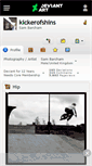 Mobile Screenshot of kickerofshins.deviantart.com
